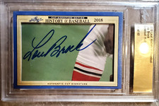 2020 Leaf Hall of Fame Baseball Cut Signature Edition Cards - Checklist Added 13