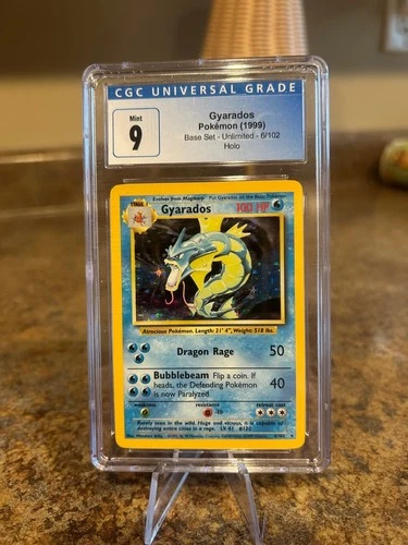 New ListingPokémon TCG Gyarados Base Set 6/102 Holo 1999-2000 Wizards Base Set Copyright...