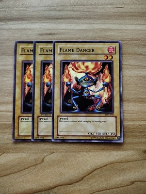 Yu-Gi-Oh! - Flame Dancer 3X  - Full Playset