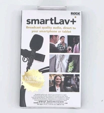 Rode smartLav+ Lavalier Microphone for iPhone and Smartphones ⭐BRAND NEW/SEALED⭐