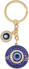 Evil Eye Keychains Bag Purse Keychains Good Luck Amulet protection Charm Keyc...