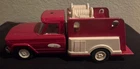 Tonka Jeep Vintage Fire Truck Diecast Pressed Steel Red White Fire Vehicle