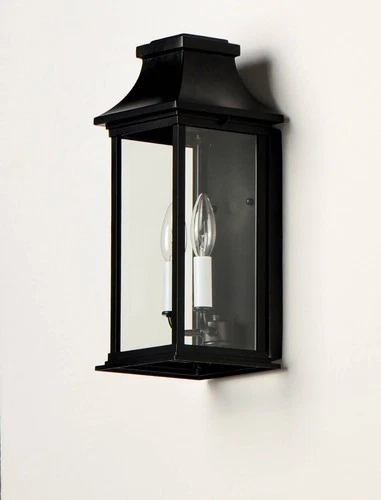 Maxim Vicksburg 16 1/4"H Black 2-Light Outdoor Wall Light - Picture 4 of 6