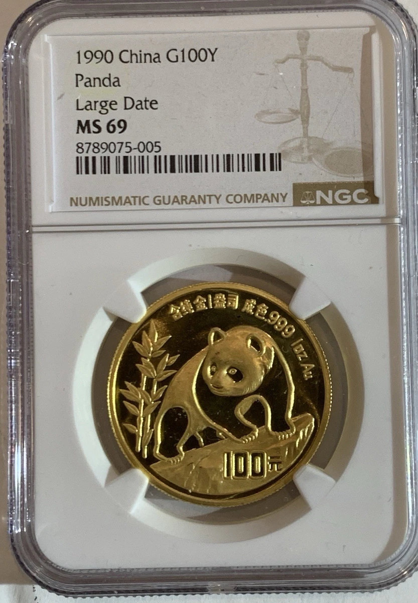 中国熊猫1990年金币| eBay