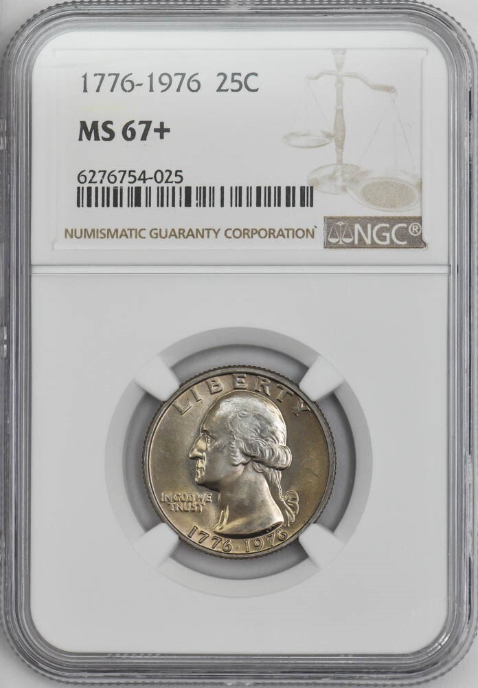 1776-1976 Washington Quarter 25c MS67+ NGC 945353-44 | eBay