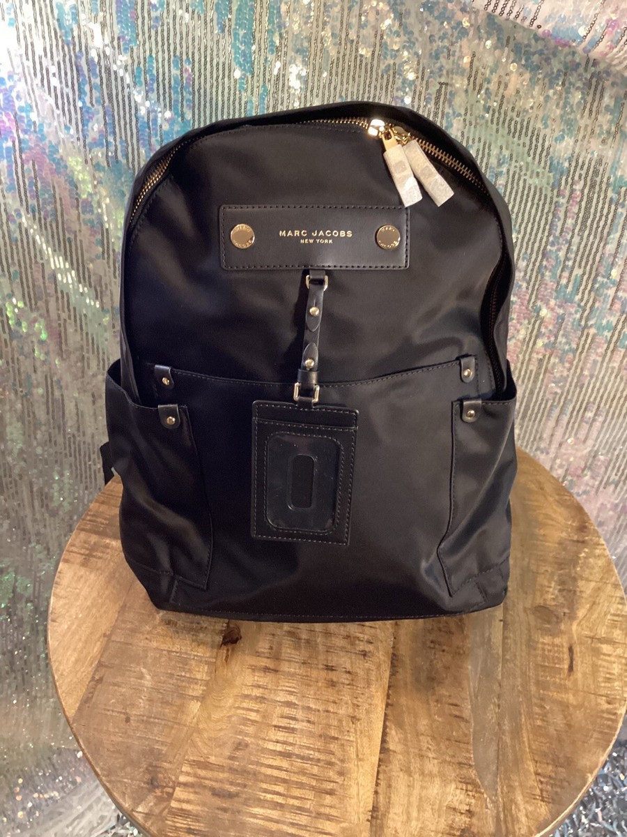Marc Jacobs Black Nylon Medium Sized Backpack AUTHENTIC NWT  display picture 3