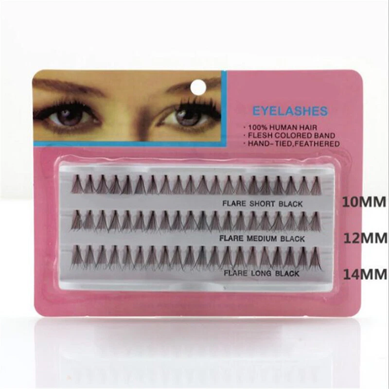 Human hair individual clearance eyelashes