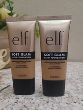 e.l.f. Soft Glam Foundation, Medium Coverage, Long-Lasting 40 Tan Warm 1.oz P2
