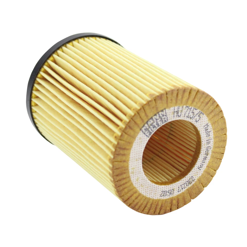 Filtro de óleo BMW E60 545i E63 645Ci E65 745i 745Li E53 4.4 4.8is fabricante de equipamento original Mann HU715/5X - Imagem 2 de 4