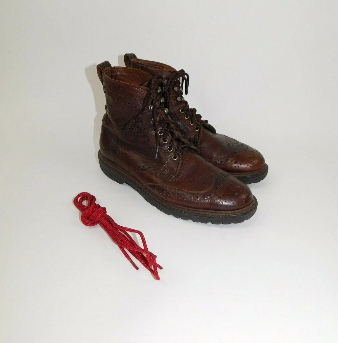 Long branch wingtip boots cheap