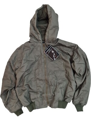 UK Jacke Knightsbridge grau Gr L London Englandjacke English Style Kapuze