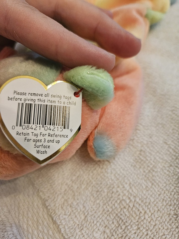 Ty Beanie Baby Sammy Plush Toy (4215) 1998 eBay