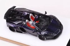FW 1:64 Scale Purple Aventador LP700 Convertible LBWK Sport Model Diecast Resin
