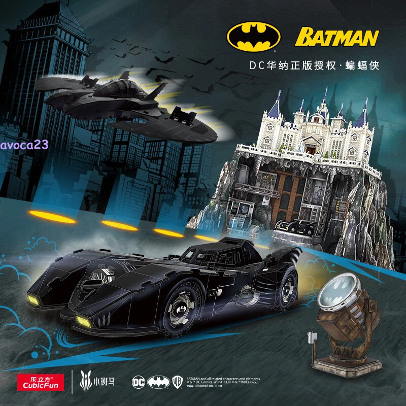 3D Paper Puzzle DC Batman Wayne Manor 187pcs Paper Model Collection New In Stock - Image 3 of 4