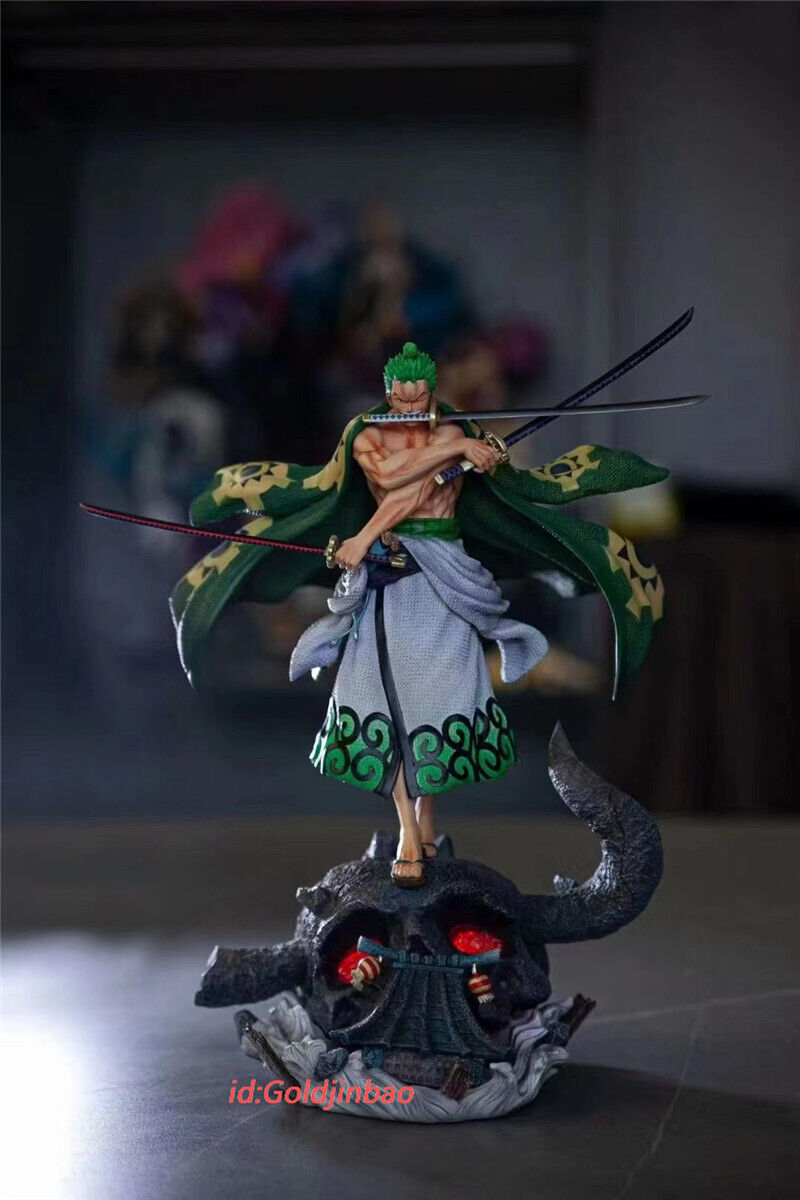 One Piece Roronoa Zoro Statue Resin Demon studio Collectibles Painted 1/6  34cm