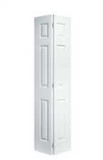 Bi-fold Closet Door Six Panel Primed White NE...