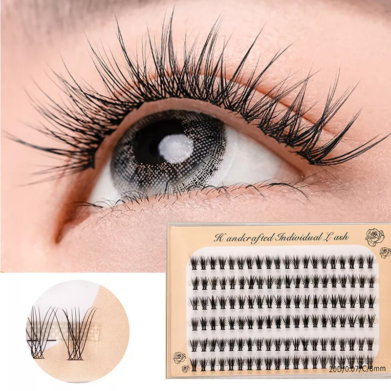 Bundles 120 Eyelash Faux Mink Eyelashes Extension Individual Cluster Eye L s2