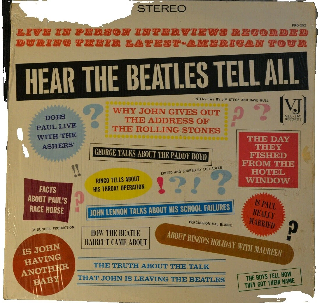The Beatles Comedy Vinyl Records