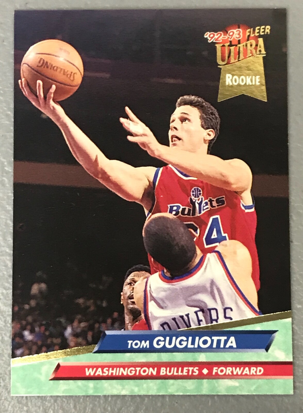 1992-93 Fleer Ultra Rookie Bullets #367 Tom Gugliotta Card