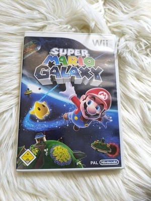 Super Mario Galaxy Nintendo Wii Spiel komplett mit Anleitung TOP - Bild 1 von 4