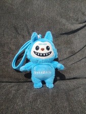 Buzzballz Labuzzy Labubu Blue Plush Doll Charm Limited Edition 1/5000- Rare