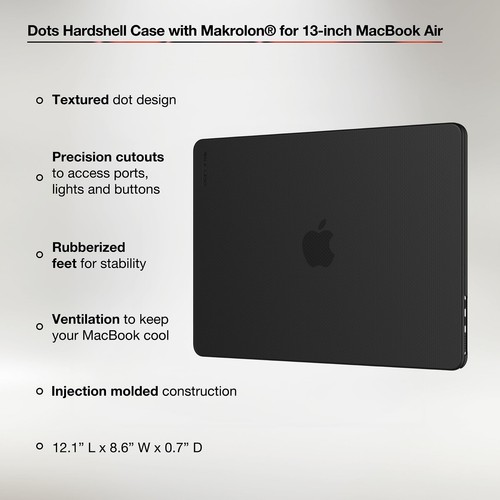 Dots Hardshell with Makrolon® - MacBook Air 13 inch Case - 2025, 2024, 2023, ... - 第 3/7 張圖片