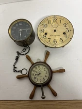 Vintage Assorted Clock Parts, 2D