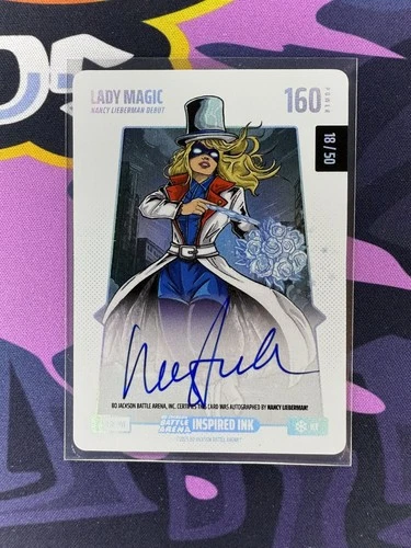 2025 Bo Jackson Battle Arena Lady Magic Auto BFA-103 /50 Nancy Lieberman ICE