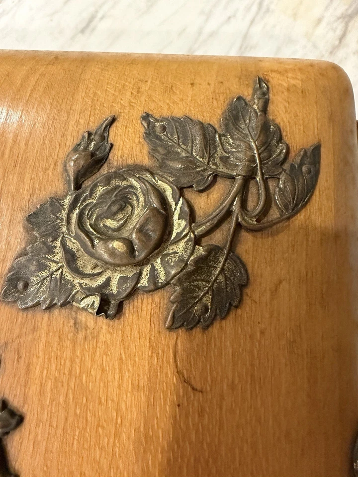 Antique 1800s Wood Cover Photo Album Formal Portraits And Tintypes 43 Photos - Image 4 of 4