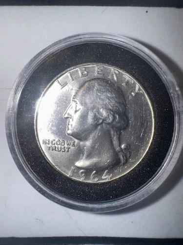 1964 P and D Washington Quarters 90% Silver 2-Pack BU