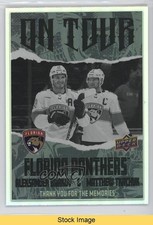 2024-25 Series 2 On Tour Black Aleksander Barkov Matthew Tkachuk #OT-9 READ 5dz