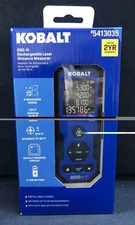 Kobalt 5413035 - 200ft Rechargeable Distance Measurer Laser - NEW