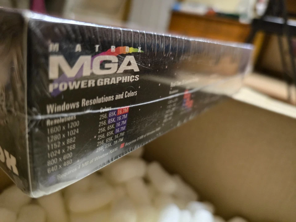 Matrox MGA Millennium, 4MB, Vintage Graphics Card, never opened - Image 2 of 4