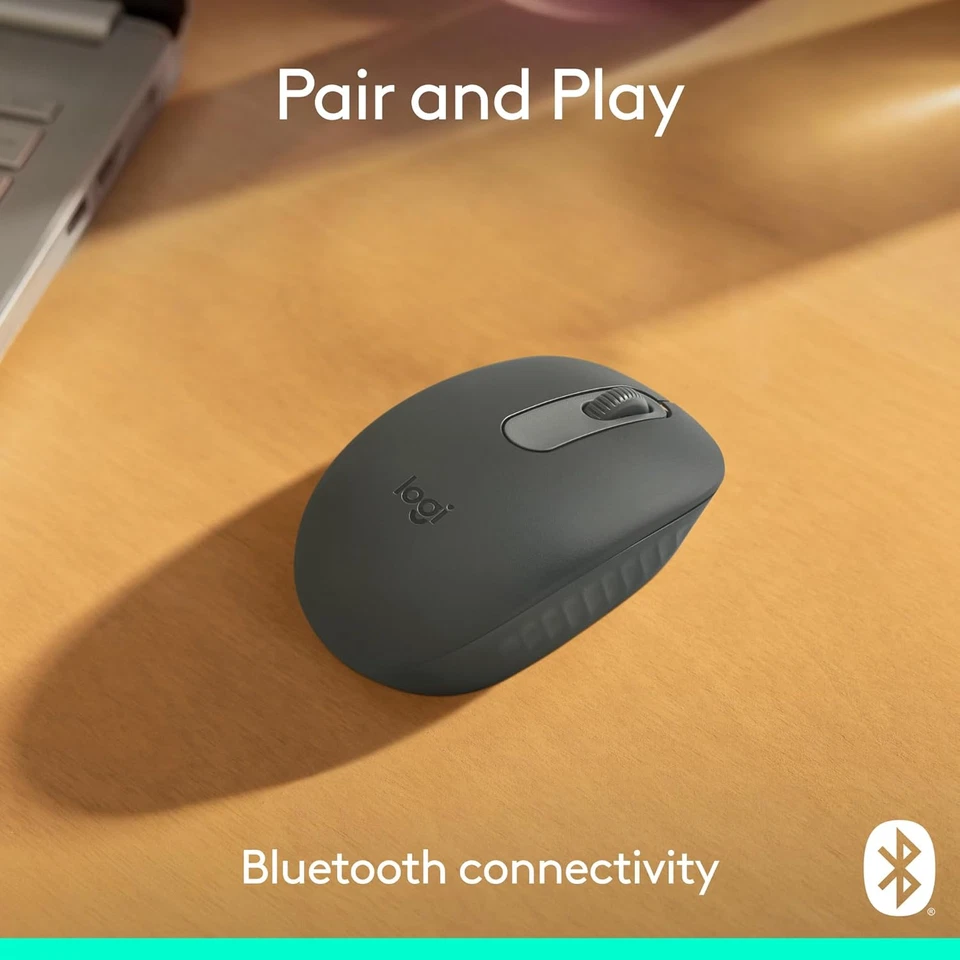 Logitech M196 Bluetooth Wireless Mouse, Compact and Portable Mouse for Laptops, - Image 2 of 4