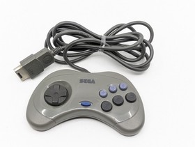 SEGA Saturn HST-3210 Gray Console Complete Set Tested Japan NTSC-J