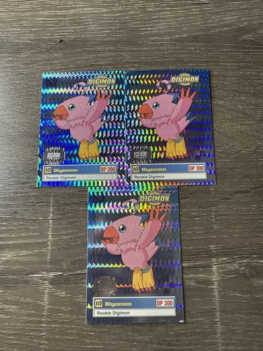 1999 DIGIMON CARD BIYOMON | 13 of 34 | HOLO | RARE | PRIZM - Picture 1 of 4