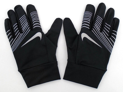 Nike Men's Lightweight Tech 2.0 Running Gloves XL Black/Silver
