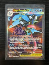 Pok mon TCG-Mega Greninja ex-100/086-Me04: Chaos Rising-Full Art-Holo-M/NM