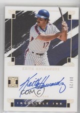 2024 Panini Impeccable Indelible Ink Holo Silver /25 Keith Hernandez Auto s3g