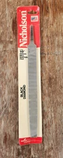 Nicholson 10" Flat Mill Bastard Black Diamond File 21839 Made in USA Cooper Tool