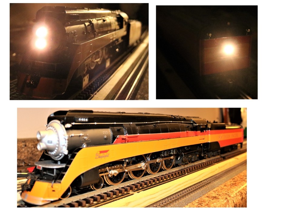 LN!!! BEAUTIFUL KTM USH O SCALE 2 Rail SOUTHERN PACIFIC SP GS-4 ...