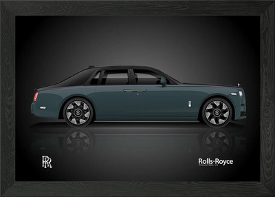Rolls-Royce Phantom VIII Gerahmtes Wandbild Poster Leinwanddruck Bild