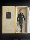 2016 Silkstone Barbie BLACK & WHITE TWEED SUIT gold label doll DWF54 New NRFB