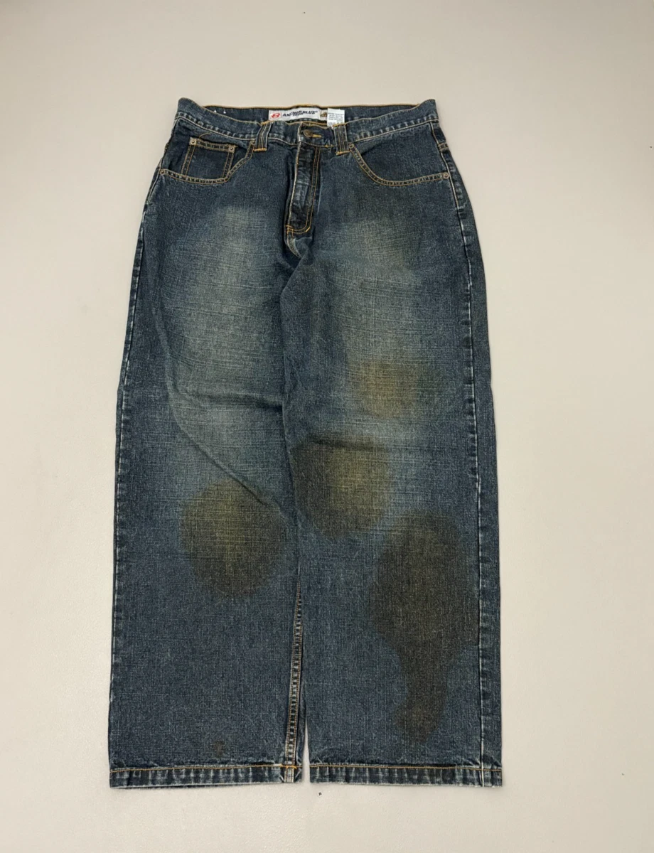 Anchor Blue Cotton Jeans for Men for sale | eBay