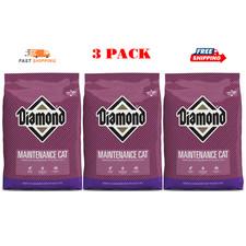 3 Pack - Diamond Maintenance Formula Adult Dry Cat Food 40 Lb Bag 0.58 per pound