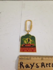 Vtg Camel Grand Prix Del Mar 1988. Dual product event advertising RARE key chain
