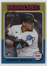2024 Topps Heritage High Number SP Chrome 85/699 Jhonny Pereda #719 05ns