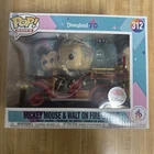 Funko Pop! Rides Deluxe: Disney - Mickey Mouse & Walt on Fire Engine  Exclusive