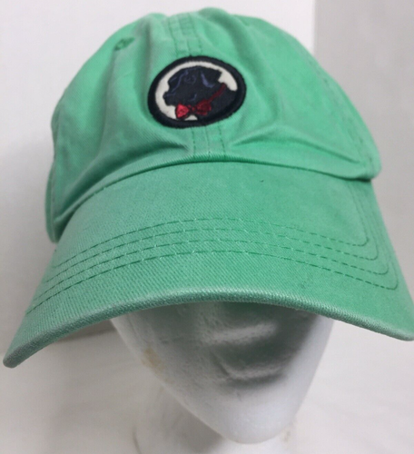 Southern Proper Black Lab Dog Strap Back One Size Baseball Green Cotton Hat Cap - Picture 2 of 7