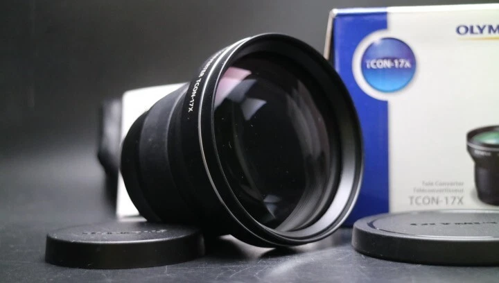 🎦VIDEO👀 [COMO NUEVO en Caja] Lente Teleconvertidora Olympus TCON-17X de JAPÓN Foto 2 de 4
